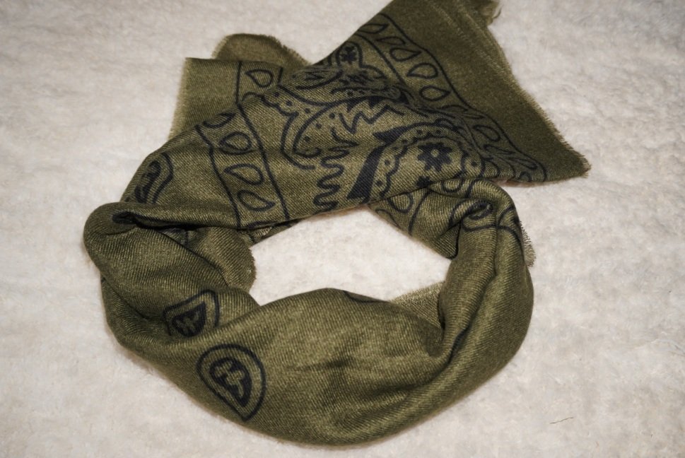 FOULARD KAKI – Image 2