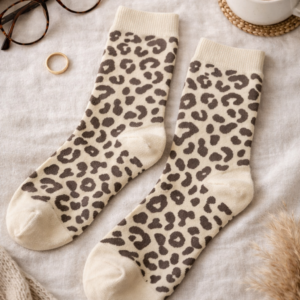 CHAUSSETTES LEO BEIGE
